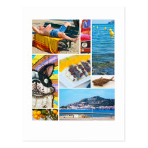 Verano en Cataluña por el gato Brown Tarjeta Postal