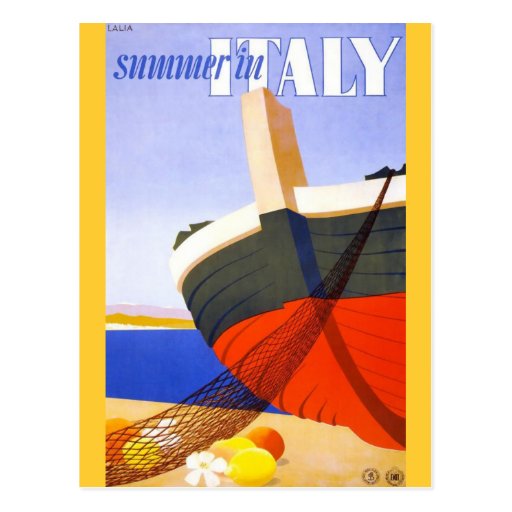 Verano en Italia Postales