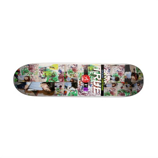Verdad la primera pintura tabla de skate