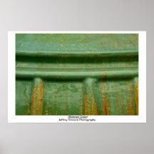 Verde de Abstarct Poster