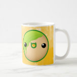 Verde de la taza del buñuelo