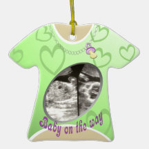 Verde de maternidad de la camisa adorno de reyes