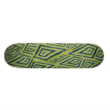 Verde de Romboidal. Monopatín