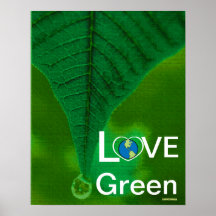 Verde del amor - Poster-Personalizar del descenso 