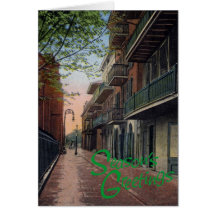 Verde del callejón SG1 de los piratas Tarjeta