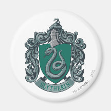 Verde del escudo de Slytherin Iman De Frigorífico