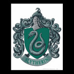 Verde del escudo de Slytherin posters