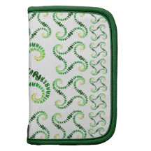 verde del espiral de los conejos de la sonrisa planificador