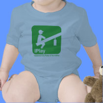 verde iPlay del muchacho camisetas