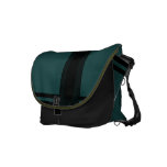 Verde oscuro bolsas de mensajería