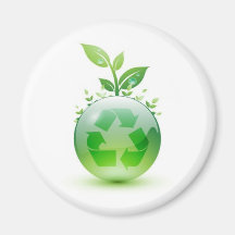 Verde que va iman de nevera