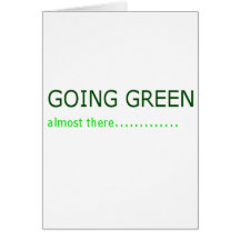 Verde que va tarjetas