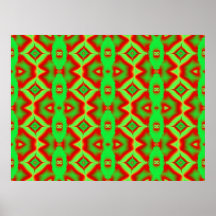 verde rojo salvaje poster