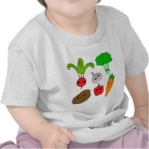Verduras de Chibi Camiseta