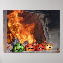 Verduras en el Horno Poster