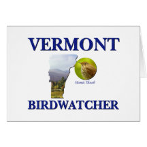 Vermont Birdwatcher Felicitacion