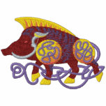 Verraco céltico sudadera bordada