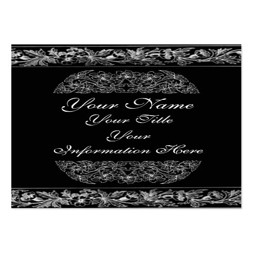 vert del diseño floral del black&white. tarjeta de
