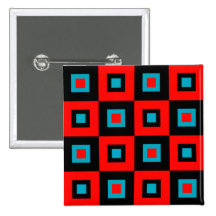 Vértigo azul carmesí pin