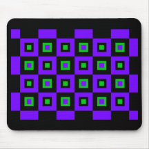 Vértigo verde violeta alfombrillas de ratones