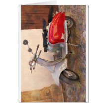 Vespa de Impressitaly Lambretta Tarjetas