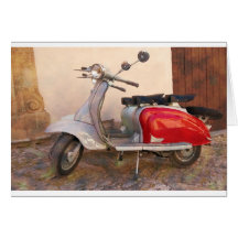 Vespa de Impressitaly Lambretta Tarjeton