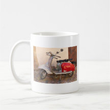 Vespa de Impressitaly Lambretta Taza