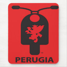 Vespa Mousepad de Perugia Tapete De Ratones