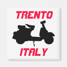 Vespa, Trento, Italia Imanes Para Frigoríficos