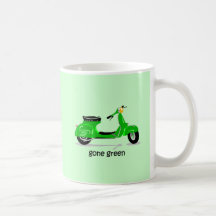 vespa verde ida tazas