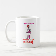 ¡Vestido a los nueve! Taza