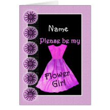 Vestido CONOCIDO del ROSA de la invitación del flo Felicitacion