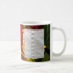 Vestido de boda blanco con los rosas amarillos roj taza