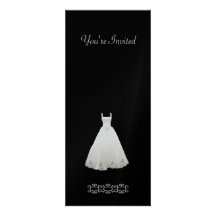 Vestido de boda con las invitaciones del diamante anuncios  