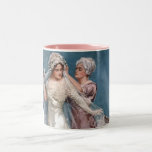 Vestido de la novia taza de café