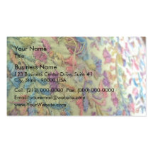 Vestido mexicano bordado tarjeta de visita
