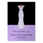 Vestidos de boda plantillas de tarjeta de negocio