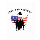 Veterano de la guerra del Golfo Tarjeta Postal