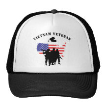 Veterano de Vietnam Gorro De Camionero