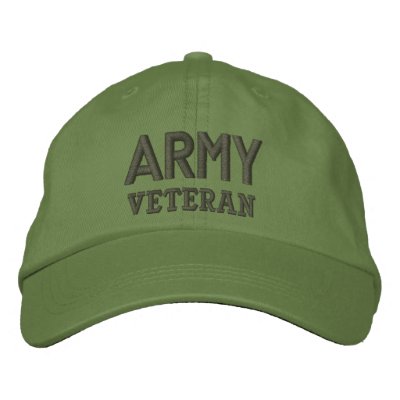 Veterano del ejército gorro bordado Veterano del ejército gorro bordado