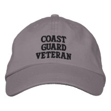 Veterano del guardacostas gorro bordado