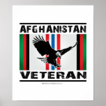 Veterano Eagle 2 de Afganistán Poster