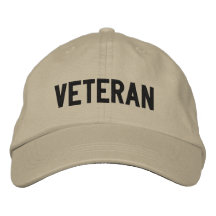 VETERANO GORRA BORDADA