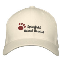 Veterinario adaptable gorra bordada