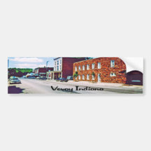 Vevay Indiana Pegatina De Parachoque