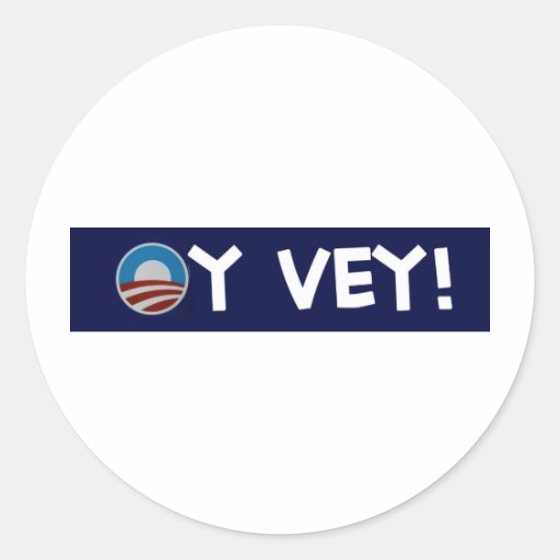 vey oy de obama pegatinas  