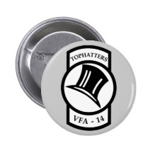 VFA - 14 sombrereros superiores - botón Pins