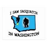Vi Sasquatch en Washington Tarjetas Postales