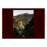 Viaducto y castillo Wiesberg el Tyrol Austro- de T Felicitación