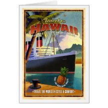 Viaje a Hawaii Felicitaciones